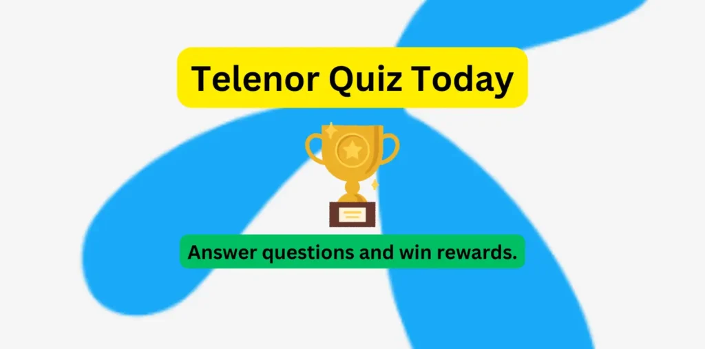 Telenor Quiz Today