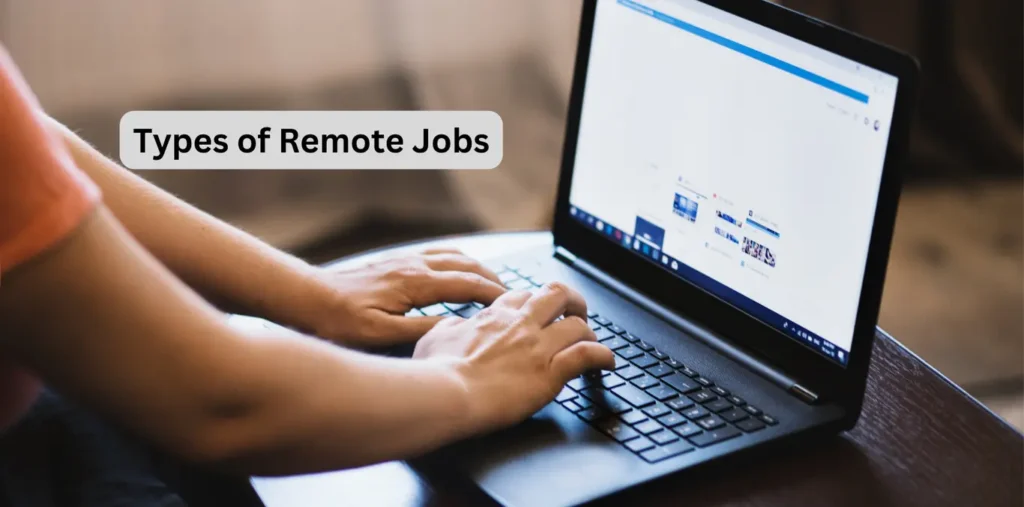 Types of Remote Jobs in Pakistan